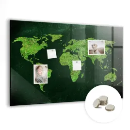 tablica-magnetyczna-suchoscieralna-magnesy-90x60-cm-trawiasta-mapa-swiata