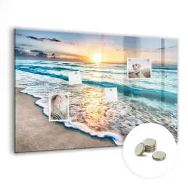 kreatywna-tablica-magnetyczna-magnesy-wymiar-90x60-cm-plaza-morze-piasek