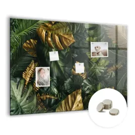 tablica-magnetyczna-suchoscieralna-magnesy-gratis-100x70-cm-liscie-dzungla