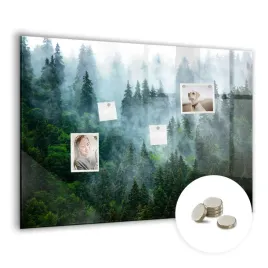 suchoscieralna-tablica-magnetyczna-z-magnesami-wymiar-100x70-cm-mglisty-las