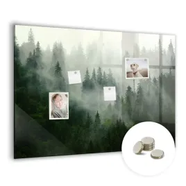 suchoscieralna-tablica-magnetyczna-z-magnesami-wymiar-100x70-cm-mglisty-las