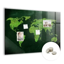 magnetyczny-planer-tablica-suchoscieralna-100x70-cm-trawiasta-mapa-swiata