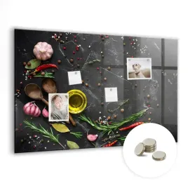kreatywna-tablica-magnetyczna-magnesy-wymiar-90x60-cm-przyprawy-na-blacie