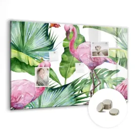 tablica-magnetyczna-suchoscieralna-magnesy-gratis-90x60-cm-natura-flamingi