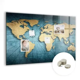 foto-tablica-magnetyczna-suchoscieralna-z-nadrukiem-90x60-cm-mapa-swiata-3d