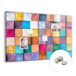 magnetyczny-planer-tablica-suchoscieralna-wymiar-90x60-cm-drewniane-kostki