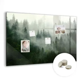 suchoscieralna-tablica-magnetyczna-z-magnesami-wymiar-90x60-cm-mglisty-las