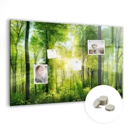 tablica-magnetyczna-organizer-planer-lista-zadan-90x60-cm-natura-las-drzewa