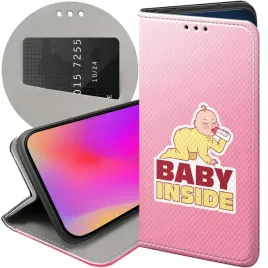 etui-do-xiaomi-redmi-note-12-4g-wzory-gender-reveal-pregnant-baby-shower