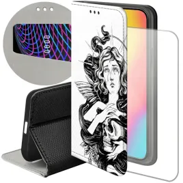 etui-z-klapka-do-iphone-15-plus-wzory-aniol-aniolek-kupidyn-futeral-case