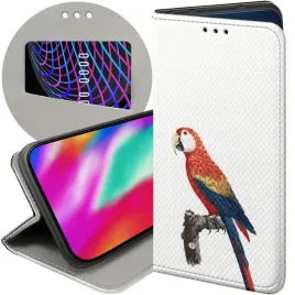 etui-z-klapka-do-xiaomi-redmi-note-12-4g-wzory-ptaki-ptak-papuga-koliber