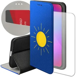 etui-z-klapka-do-iphone-15-wzory-slonce-planety-sun-futeral-pokrowiec-case