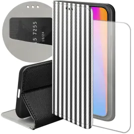 etui-z-klapka-do-iphone-15-wzory-paski-linie-fale-futeral-pokrowiec-case