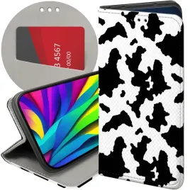 etui-z-klapka-do-xiaomi-redmi-note-12-4g-wzory-krowa-laty-plamki-futeral