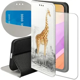 etui-z-klapka-do-iphone-15-wzory-zyrafa-smieszne-sawanna-futeral-pokrowiec
