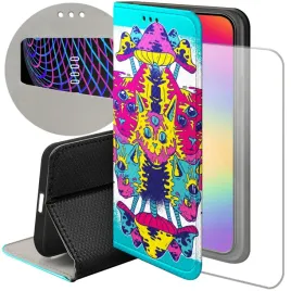 etui-z-klapka-do-iphone-15-plus-wzory-psycho-lsd-psychodelic-grzybki-case