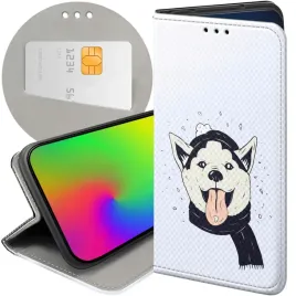 etui-z-klapka-do-xiaomi-redmi-note-12-4g-wzory-husky-psy-pieski-futeral
