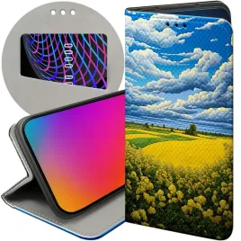 etui-z-klapka-do-xiaomi-redmi-note-12-4g-wzory-chmury-niebo-blekit-futeral