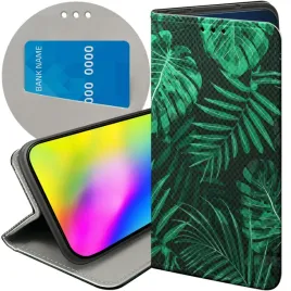 etui-z-klapka-do-xiaomi-redmi-note-12-4g-wzory-liscie-lisciaste-natura-case