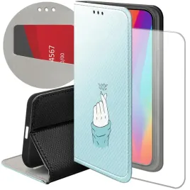 etui-z-klapka-do-iphone-15-plus-wzory-niebieskie-blue-blau-futeral-case