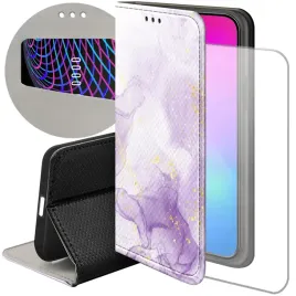 etui-z-klapka-do-iphone-15-pro-wzory-fioletowe-fiolet-ksztalty-futeral-case