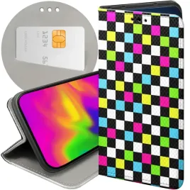 etui-z-klapka-do-xiaomi-redmi-note-12-4g-wzory-kratka-kratki-krata-futeral