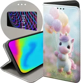 etui-do-xiaomi-redmi-note-12-4g-wzory-jednorozec-bajki-ksiezniczki-futeral