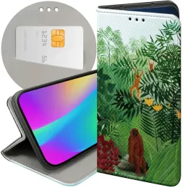 etui-z-klapka-do-xiaomi-redmi-note-12-4g-wzory-henri-rousseau-pejzaz-malarz