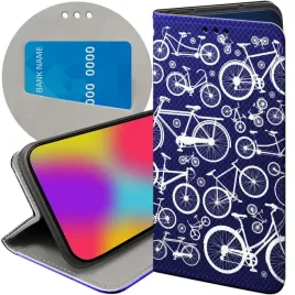 etui-z-klapka-do-xiaomi-redmi-note-12-4g-wzory-rowerowe-z-rowerem-kolarz