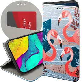 etui-z-klapka-do-xiaomi-redmi-note-12-4g-wzory-flaming-flamingi-ptaki-case