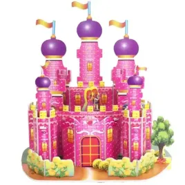 puzzle-3d-zamek-ksiezniczki-rozowy