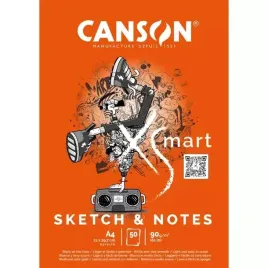 blok-rysunkowy-a4-50k-90g-xsmart-sketchandnotes-canson