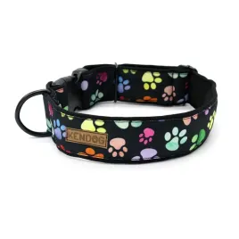 kendog-kolorowe-lapki-obroza-m-4cm-41-66cm