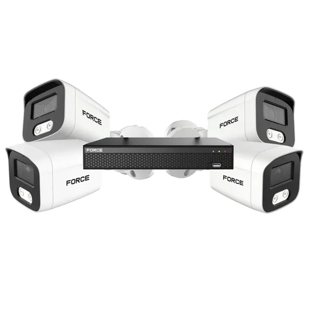 force-zestaw-monitoringu-4x-kamera-ip-4mpx-2k-dysk-1tb-switch-poe-klasa-szczelnosci-kamery-ip67