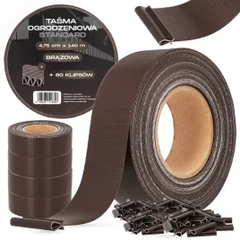 tasma-ogrodzeniowa-475cm-140m-oslona-plot-ogrodzenie-klipsy-panelowa-braz