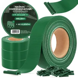 tasma-ogrodzeniowa-475cm-105m-oslona-plot-ogrodzenie-klipsy-paneli-zielona