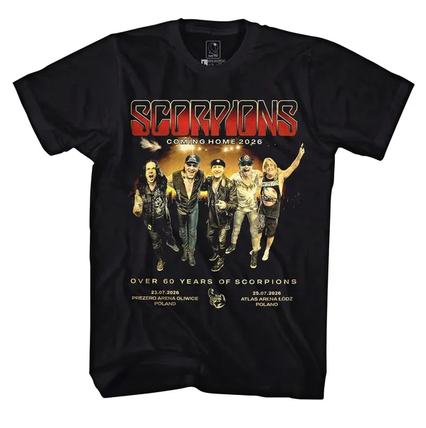 KOSZULKA SCORPIONS KONCERT 2026 XXL