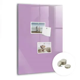 magnetyczna-foto-tablica-do-nauki-i-edukacji-kolor-liliowy-pionowa-40x60-cm