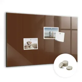 magnetyczna-foto-tablica-do-planowania-kolor-brazowy-jednokolorowa-60x40-cm