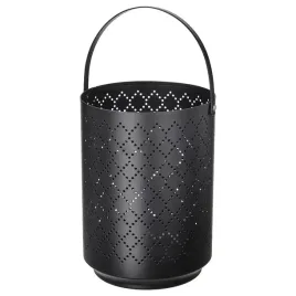 ikea-urskilja-lampion-czarny-22-cm