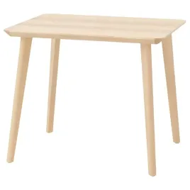 ikea-lisabo-stol-okleina-jesionowa-88x78-cm