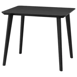 ikea-lisabo-stol-czarny-88x78-cm