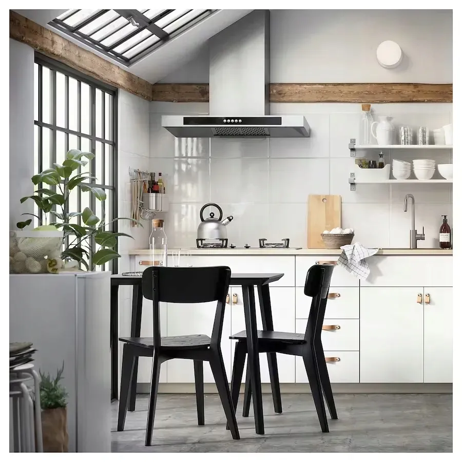 ikea-lisabo-stol-czarny-88x78-cm