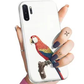 etui-do-samsung-galaxy-note-10-plus-wzory-ptaki-ptak-papuga-koliber-obudowa