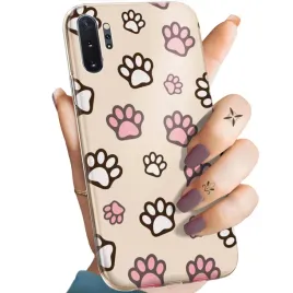 etui-do-samsung-galaxy-note-10-plus-wzory-lapki-slady-lapa-stopa-obudowa