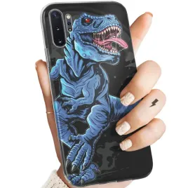etui-do-samsung-galaxy-note-10-plus-wzory-dinozaury-reptilia-prehistoryczne