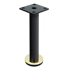 noga-nozka-meblowa-regulowana-czarno-zlota-mat-loft-sl015-h-13cm-h130