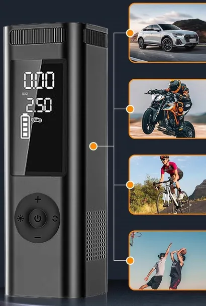 rabbitxoco-pompka-elektryczna-z-wyswietlaczem-opony-pilki-150-psi-2000-mah-stan-powystawowy-marka-bez-marki