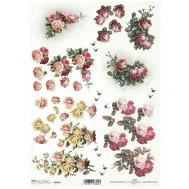 papier-ryzowy-do-decoupage-a4-itd-r2279-vintage-kwiaty-3d-roze