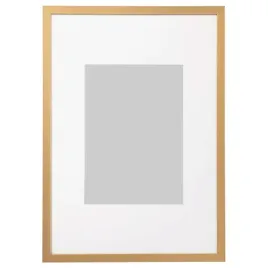 ikea-lomviken-ramka-zloty-kolor-21x30-cm